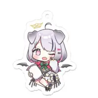 Nanoha。 - Acrylic Key Chain - Key Chain - VTuber Size-50 x 50 (mm)