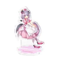 Nanoha。 - Acrylic stand - VTuber Size-70x70mm