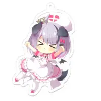 Nanoha。 - Acrylic Key Chain - Key Chain - VTuber Size-70 x 70 (mm)