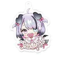 Nanoha。 - Acrylic Key Chain - Key Chain - VTuber