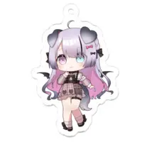 Nanoha。 - Acrylic Key Chain - Key Chain - VTuber Size-50 x 50 (mm)