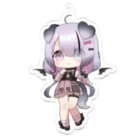 Nanoha。 - Acrylic Key Chain - Key Chain - VTuber Size-70 x 70 (mm)