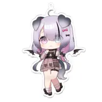 Nanoha。 - Acrylic Key Chain - Key Chain - VTuber Size-100 x 100 (mm)