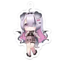 Nanoha。 - Acrylic Key Chain - Key Chain - VTuber Size-50 x 50 (mm)