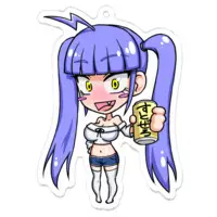 姫仮倶錬（めかりぐねる） - Acrylic Key Chain - Key Chain - VTuber Size-70 x 70 (mm)