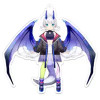 エルタ - Acrylic Key Chain - Key Chain - VTuber Size-100 x 100 (mm)