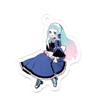 すのう・あにぅ - Acrylic Key Chain - Key Chain - VTuber Size-50 x 50 (mm)