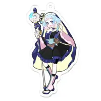 すのう・あにぅ - Acrylic Key Chain - Key Chain - VTuber Size-70 x 70 (mm)