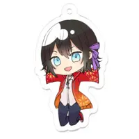 市倉圭 - Acrylic Key Chain - Key Chain - VTuber Size-50 x 50 (mm)