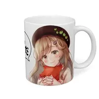 Hukinoha Mimoza - Tumbler, Glass - VTuber Size-D 8cm H 9.5cm