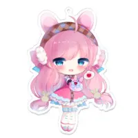 Umall Toa - Acrylic Key Chain - Key Chain - VTuber Size-100 x 100 (mm)