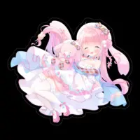 Umall Toa - Stickers - VTuber Size-100(mm)
