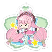 Umall Toa - Acrylic Key Chain - Key Chain - VTuber Size-100 x 100 (mm)