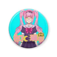 如月璃音 - Badge - VTuber Size-57mm