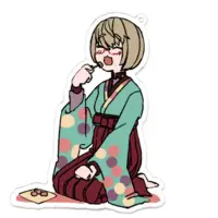 樫折なごみ - Acrylic Key Chain - Key Chain - VTuber