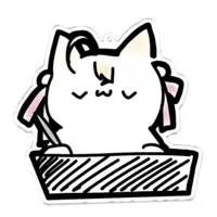 Mato Irina - Acrylic Key Chain - Key Chain - VTuber Size-100 x 100 (mm)