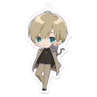 shishio - Acrylic Key Chain - Key Chain - VTuber Size-70 x 70 (mm)