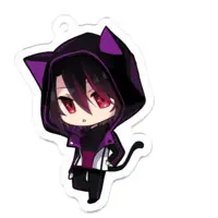 咲村サキ - Key Chain - Acrylic Key Chain - VTuber Size-50 x 50 (mm)