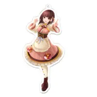 Hanaoka Momo - Acrylic Key Chain - Key Chain - VTuber Size-100 x 100 (mm)