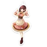 Hanaoka Momo - Acrylic Key Chain - Key Chain - VTuber Size-70 x 70 (mm)