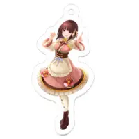 Hanaoka Momo - Acrylic Key Chain - Key Chain - VTuber Size-50 x 50 (mm)