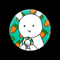 バーチャルうさぎ - Mirror - VTuber Size-56mm