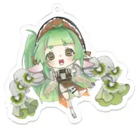 Yotuya Yae - Acrylic Key Chain - Key Chain - VTuber Size-70 x 70 (mm)