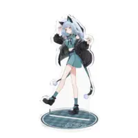 Hakka Sawari - Acrylic stand - VTuber Size-100x100mm