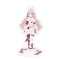 白兎メルティ - Acrylic stand - VTuber Size-100x100mm