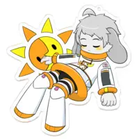 卯月輝陽 - Acrylic Key Chain - Key Chain - VTuber Size-100 x 100 (mm)