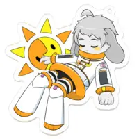 卯月輝陽 - Acrylic Key Chain - Key Chain - VTuber Size-70 x 70 (mm)