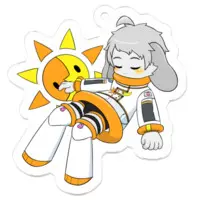 卯月輝陽 - Acrylic Key Chain - Key Chain - VTuber Size-50 x 50 (mm)