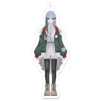 紫陽さゆ - Acrylic Key Chain - Key Chain - VTuber Size-70 x 70 (mm)