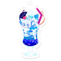 Kokone - Acrylic Key Chain - Key Chain - VTuber Size-50 x 50 (mm)