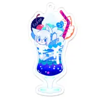Kokone - Acrylic Key Chain - Key Chain - VTuber Size-70 x 70 (mm)