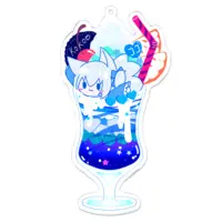 Kokone - Acrylic Key Chain - Key Chain - VTuber Size-100 x 100 (mm)