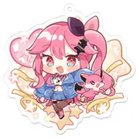 Mashu Gureco - Key Chain - Acrylic Key Chain - VTuber Size-70 x 70 (mm)
