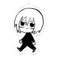 Gomi Hitomi - Acrylic Key Chain - Key Chain - VTuber Size-50 x 50 (mm)