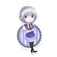雨宮慈雨 - Acrylic Key Chain - Key Chain - VTuber Size-70 x 70 (mm)