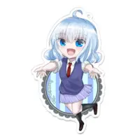 雨宮慈雨 - Acrylic Key Chain - Key Chain - VTuber Size-100 x 100 (mm)