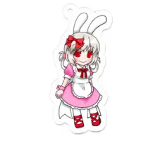 入巣ぴょん子 - Acrylic Key Chain - Key Chain - VTuber Size-50 x 50 (mm)