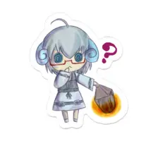 Yagi Meeko - Badge - VTuber Size-100 x 100 (mm)