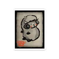 Yagi Meeko - Badge - VTuber Size-50 x 50 (mm)