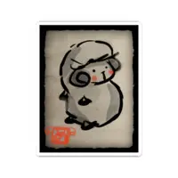 Yagi Meeko - Badge - VTuber Size-70 x 70 (mm)