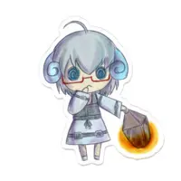 Yagi Meeko - Badge - VTuber Size-100 x 100 (mm)