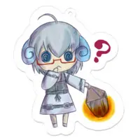 Yagi Meeko - Acrylic Key Chain - Key Chain - VTuber Size-70 x 70 (mm)