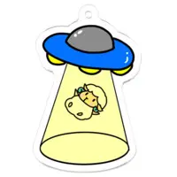 Yagi Meeko - Acrylic Key Chain - Key Chain - VTuber Size-50 x 50 (mm)