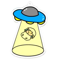 Yagi Meeko - Acrylic Key Chain - Key Chain - VTuber Size-70 x 70 (mm)