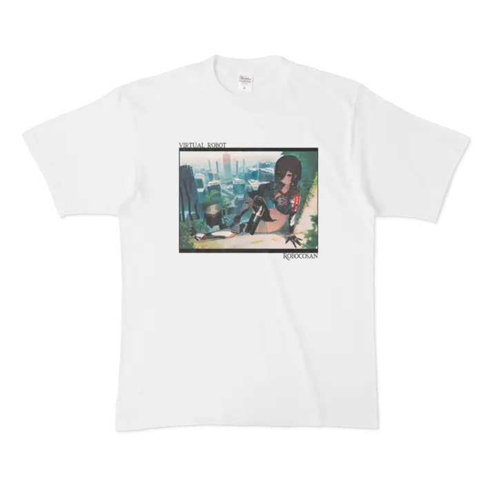 Roboco-san - Clothes - T-shirts - VTuber Size-XL