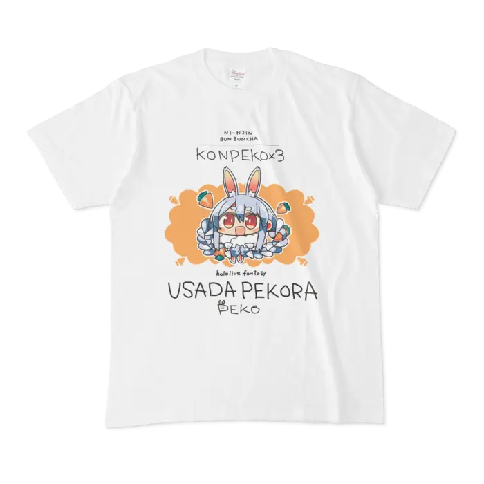Usada Pekora - Clothes - T-shirts - VTuber Size-M